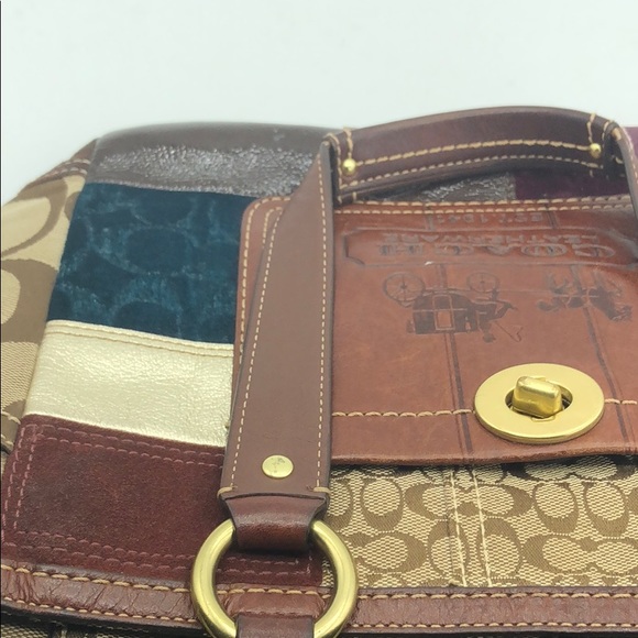 Coach Signature Patchwork Tote H0773-11358 - Picture 14 of 14